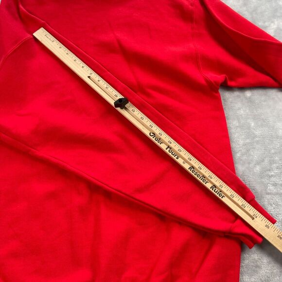 Vintage Oneita Power Sweaters Sweatshirt XL Red Florida Christmas Holiday USA - Picture 10 of 16